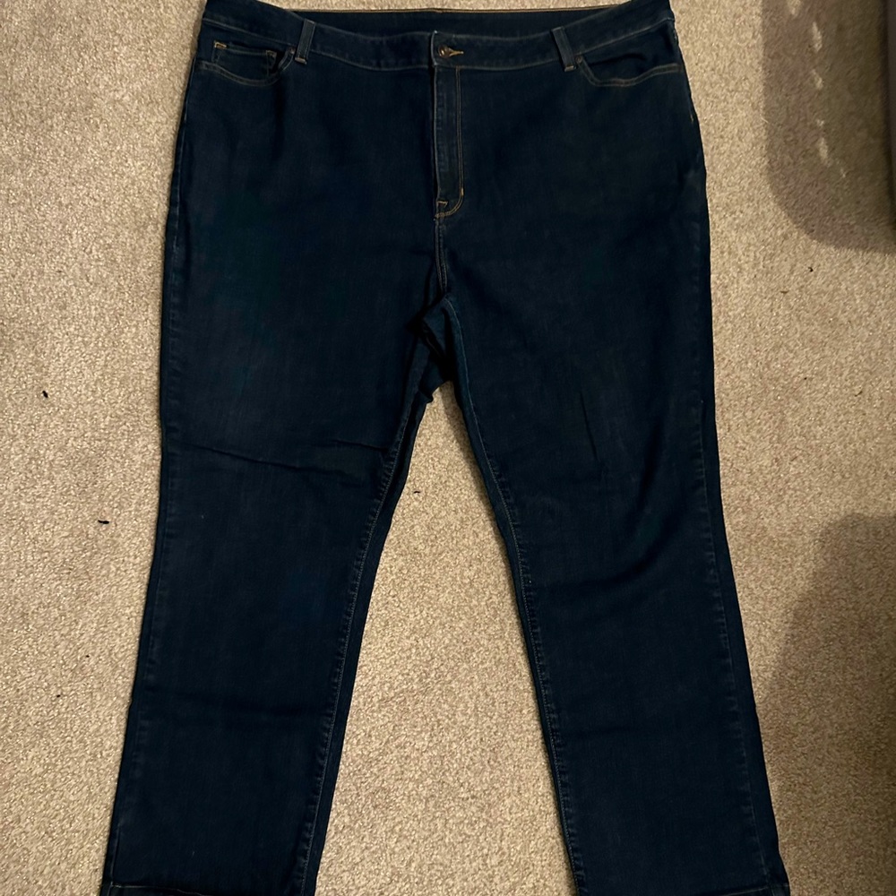 Women’s Plus Size 24W Reg Classic Fit L.L.Bean Jeans